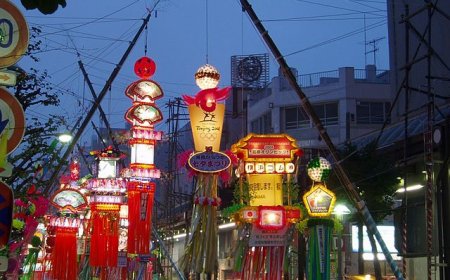 Tanabata Festival - the holiday of the dead in Japan