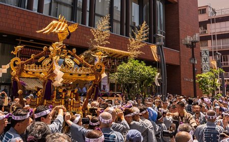 Lễ hội Sanja Matsuri ở Tokyo, Nhật Bản