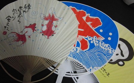 Marugame Uchiwa – Colorful paper fans