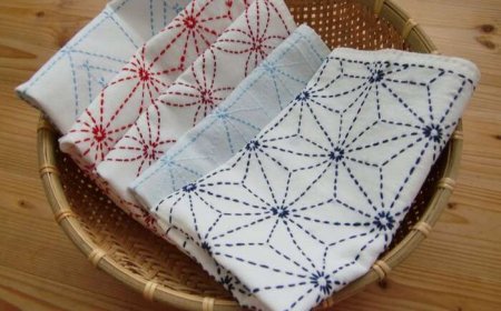 Sashiko - Traditional Japanese embroidery
