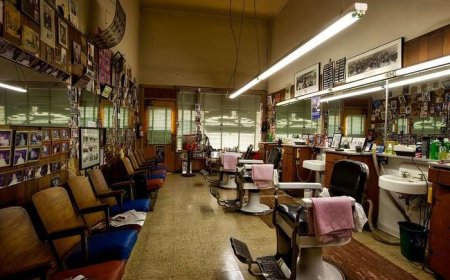 Barbershop in Japan