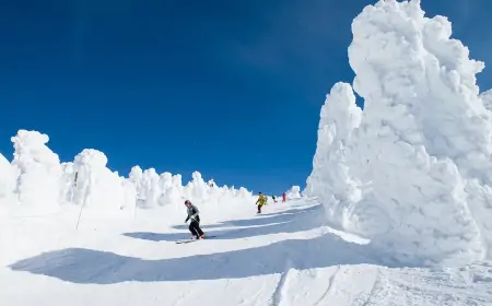 The charm of Japanese ski resorts