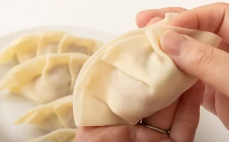 Recipe for making "餃子" (gyoza) at home