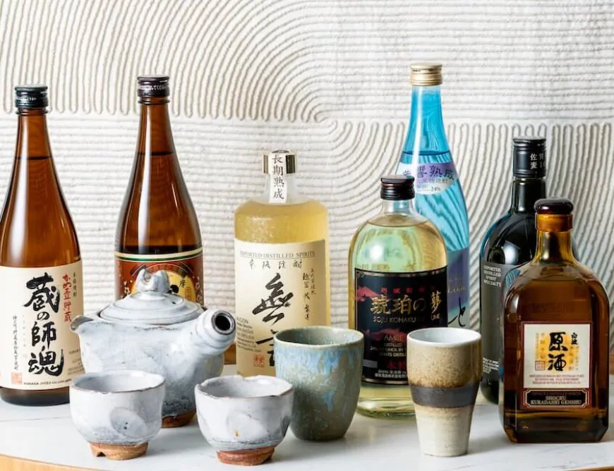 How many types of shochu are there?