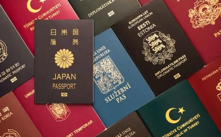 2025年版「最強パスポートランキング」:日本が世界第2位にランクイン
