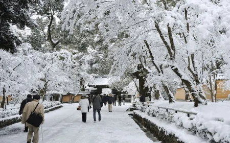 Things to Note When It Snows in Osaka!