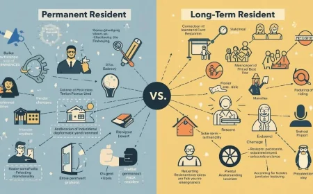 永住者と定住者の違いとは？在留資格のポイントをやさしく解説！